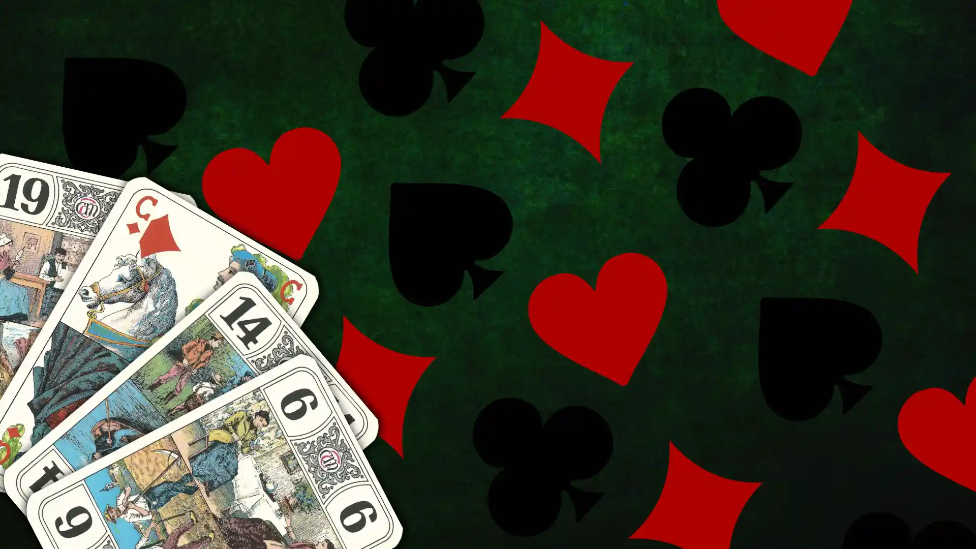 Cartes et jetons de poker